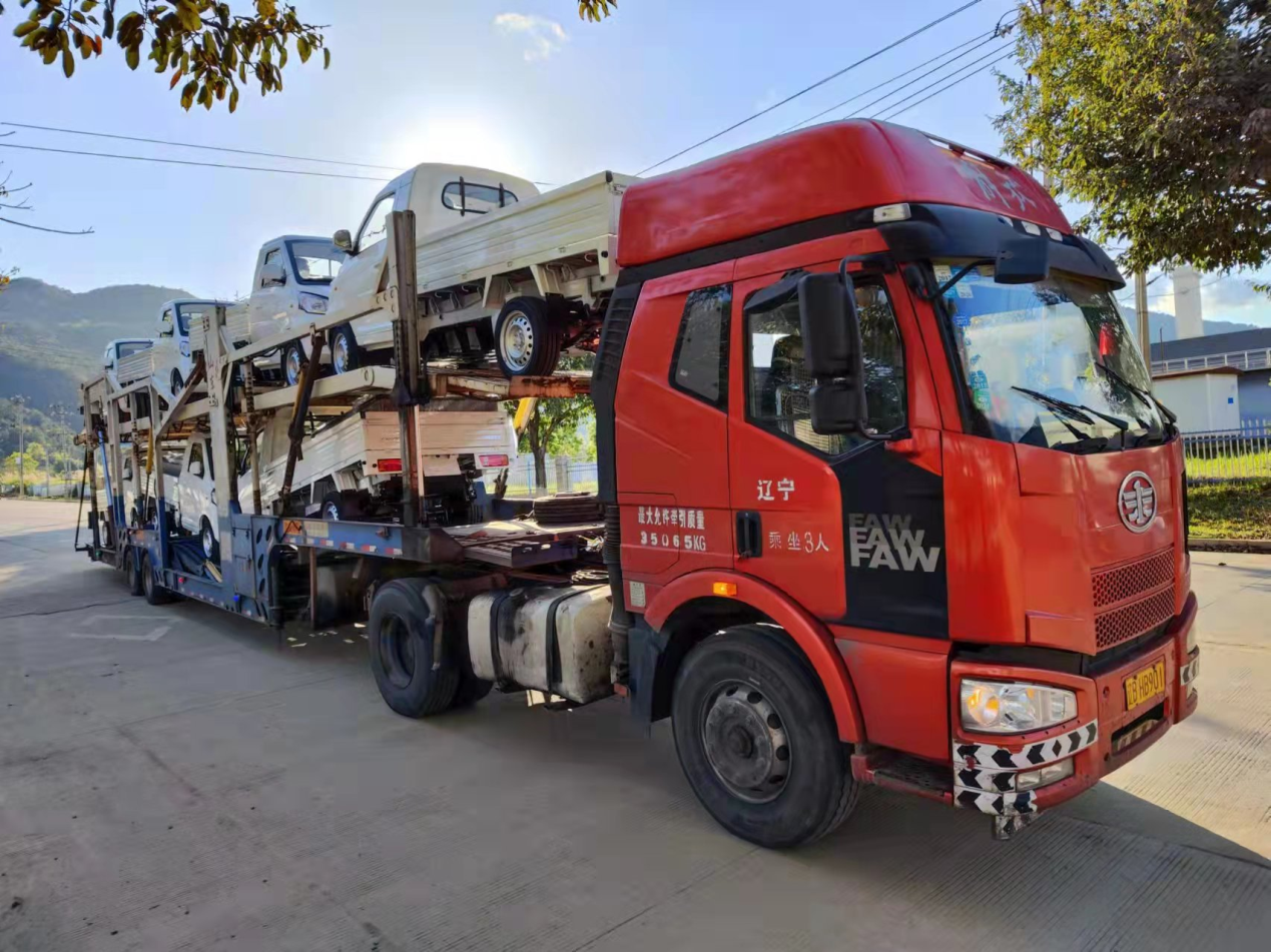 Unang pagpapadala ng KEYTON N50 electric minitruck sa Cuba